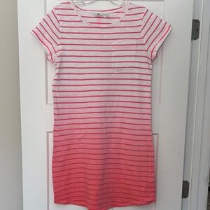Vineyard Vines Ombré Pink and White Striped Women’s Dress